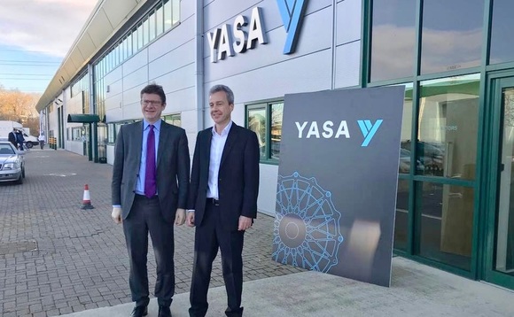  Yasa secures £18 million Series E investment led by Parkwalk Advisors, Universal Partners, Oxford Sciences Innovation and Inovia Capital