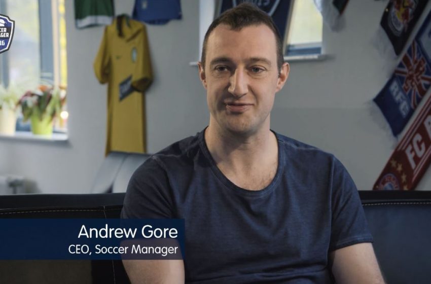 Andrew Gore CEO Soccer Manger