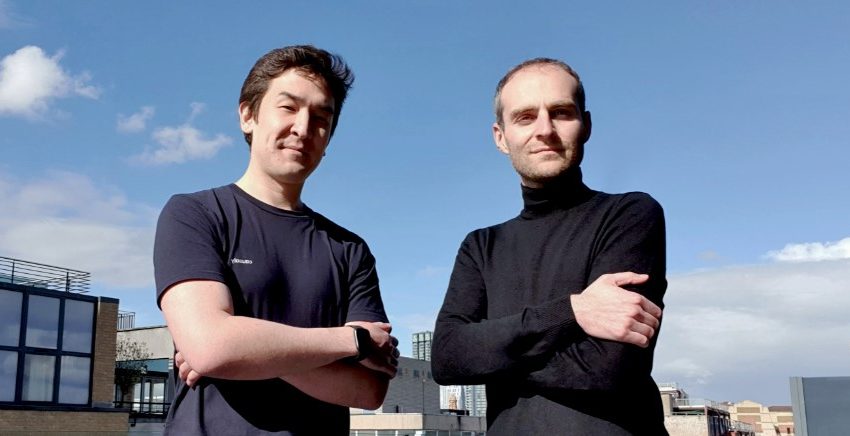 Artur Saudabayev (CTO) and Yiannis Kiachopoulos Co Founders Causaly