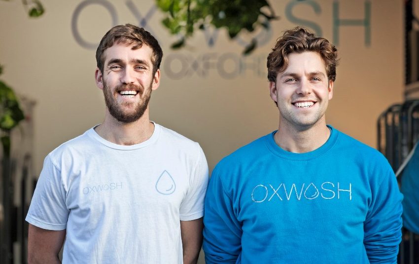 Dr Kyle Grant and Tom de Wilson Co Founders Oxwash