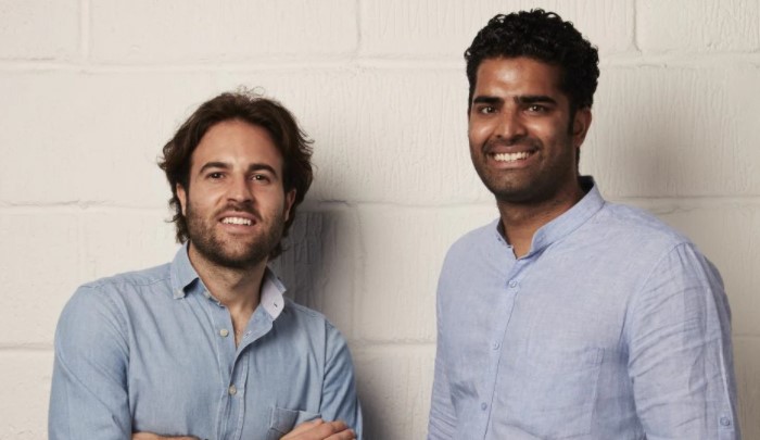 Diego Fanara and Kimeshan Naidoo co-founders Unibudd